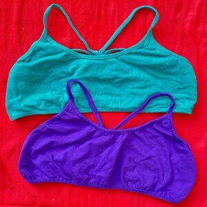 2 for 1 cotton bralettes